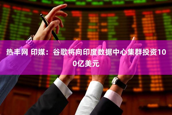 热丰网 印媒：谷歌将向印度数据中心集群投资100亿美元